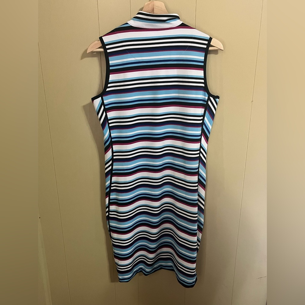 Tail Medium Striped Sleeveless Dress See All Pics - Picture 9 of 11